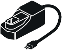 Samoa snellader 230 VAC voor 160100,160101 accu vetpistool