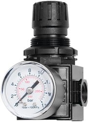 Samoa Reduceerventiel 1/4 BSP met manometer