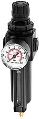 Samoa Perslucht Reduceerventiel met filter en manometer 1/2