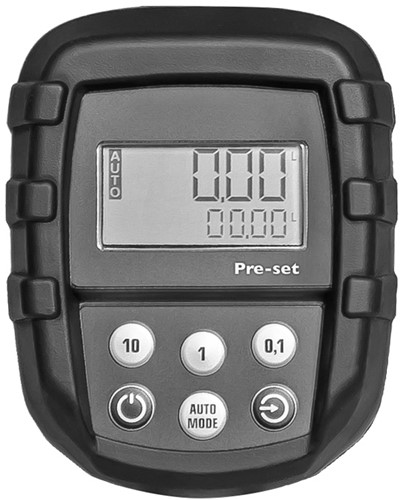 Samoa Digitale voorinstelbare handoliemeter G1/2 BSP 1-30 l/min 70 bar vaste uitloop-2