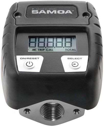 Samoa C30 In-Line Meter digitaal 1/2 1-50 l/min