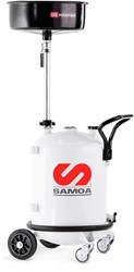 Samoa Mobiele afgewerkte olie opvangunit 70 liter overdruk