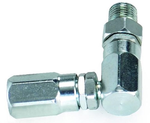 Samoa l-swivel voor vetpistool 1/4 BSP mf