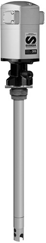 Pumpmaster 35 60:1 Pneumatische Vetpomp 50 kg drum 2000 gr/min 600 bar