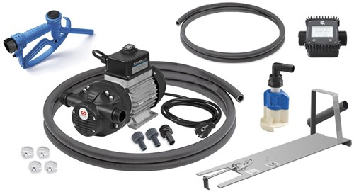 Samoa AdBlue Elektrische vatpompset - Solura Serie 35 l/min 230V meter en manueel pistool