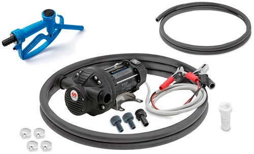 Samoa AdBlue Elektrische membraanpompset - Solura Serie 35 l/min 12 VDC manueel pistool