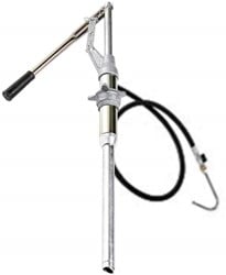 Samoa Handbediende vatpomp 60-205Ltr CARDANOLIE incl.slang , kogelafsl, boogpijp