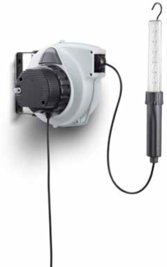 Samoa kabelhaspel met transformator en LED lamp
