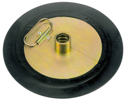 Gartec  volgplaat voor vetemmers 270-300mm 12,5-18 kg gat 32mm