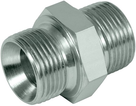 Samoa slangadapter 1NPT x 1BSP MM voor Samoa slanghaspels DN25
