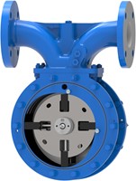 Avery DM-4 with bracket and Puls Output Device, Steel construction - 4" 150 # RF Flanges - 2500 LPM-2