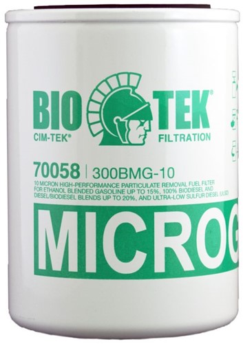 CimTek spin-on filterelement MicroGlass 300BMG-10 50 l/min 10 mu