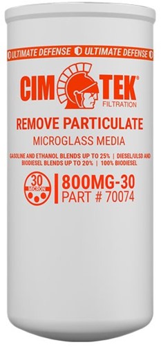 CimTek spin-on filterelement Microglass 800MG-30 150 l/min