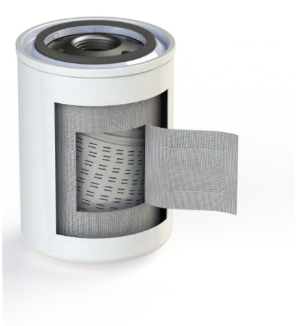 CimTek spin-on filterelement Wire mesh 300WM-144 50 l/min-2