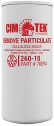 CimTek spin-on filterelement Particulate 260P-10 65 l/min