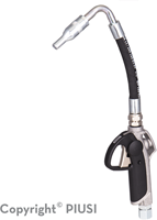 Piusi Easy Oil Slangpistool flex uitloop 1/2 BSP 1-30 l/min 