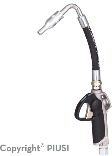 Piusi Easy Oil Slangpistool flex uitloop 1/2 BSP 1-30 l/min 