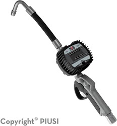 Piusi K40 EASY OIL Mechanische handoliemeter flex uitloop 1-30 l/min 1/2 70bar