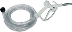 Piusi Suzzarablue vrije val losslang met manuele nozzle en IBC adapter