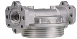 Piusi Filterhouder aluminium G1 F BSP voor Clear Captor filterelementen