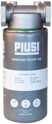 Piusi  ATEX E25 filterset benzine/diesel/petroleum 70 l/min HS 10 micron 12 bar   G1 BSP
