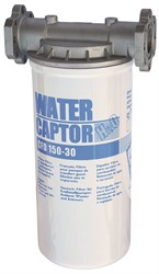 Piusi Water Captor filter 30 mu met filterhouder G1 BSP 150 l/min 
