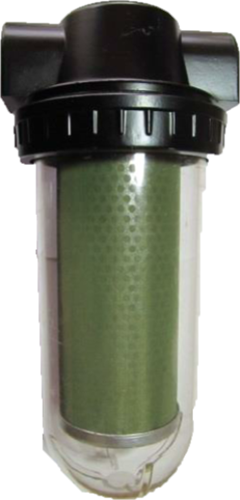 G1 inline water indicator filter complete with water indicator cartridge