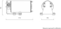 Garda 2 24V Maritieme olie-diesel en waterpomp 10 l/min-2