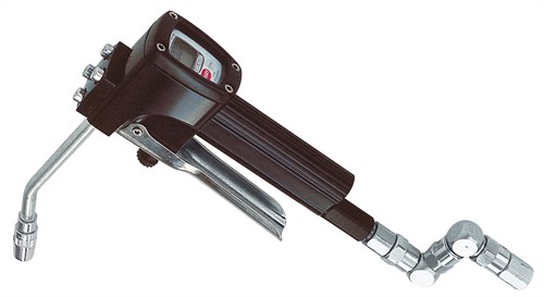 Piusi Greaster Digitaal vetpistool G1/4 0,1-2,5 kg/min incl.uitloop en z-swivel