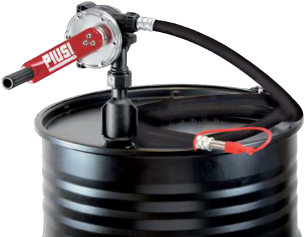 Piusi handbediende slinger vatpomp G2 BSP Olie en Diesel met slang 38 ltr/100REV
