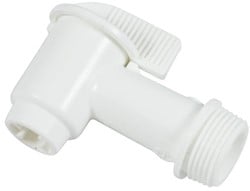 Dial Vatkraan PVC 3/4 BSP wit voor oliedrum 