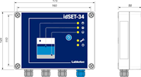 idSET-34 LO high level/oil  Drijflaagdikte/Opstuw alarm OBAS-2