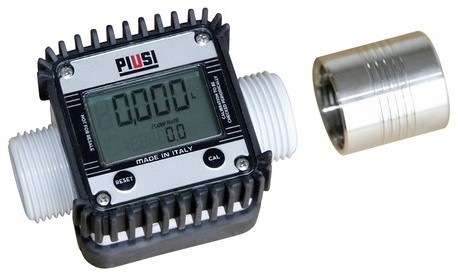 Piusi K24 Digitale doorstroommeter AdBlue 5-120 l/min G1 BSP M 