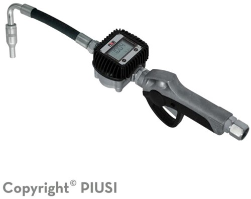 Piusi K400 Easy Oil Digitale handoliemeter flex uitloop 1-30 l/min 1/2 70 bar