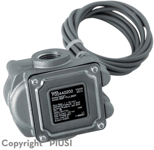 Piusi K400 Pulse Meter Windscreen zonder display