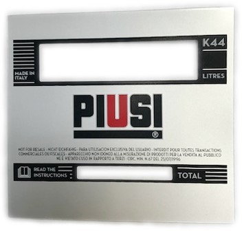 Piusi Plakvenster K44 meter