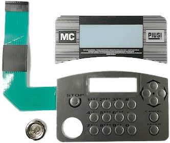 Piusi Toetsenbord SelfService MC en MC Box AGILIS