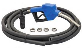 Adam AdBlue persslangset 3/4 6 mtr + SEC connector + AB048 vulpistool AdBlue® kunstst. autom. afslag