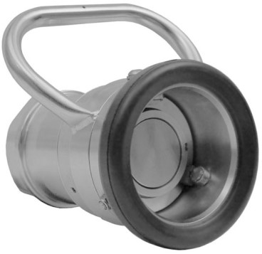 MannTek Dry Disconnect Hose Unit 70mm met beugelgreep RVS G2 BSP bi draad