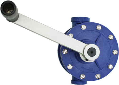 Prolube roterende handpomp Chemie 3/4 BSP inline 