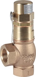 Goetze overstortventiel haaks G1 BSPP F instelbaar 2-12 bar Diesel/Olie
