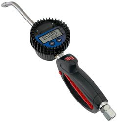 Badger digitale handoliemeter model LM OG-CND PG122 1-35 l/min 1/2  vaste gebogen uitloop 45gr