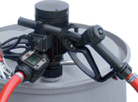 Pico 230 K24 M kunststof vatpompset + meter Diesel,Water of Antivries 230V