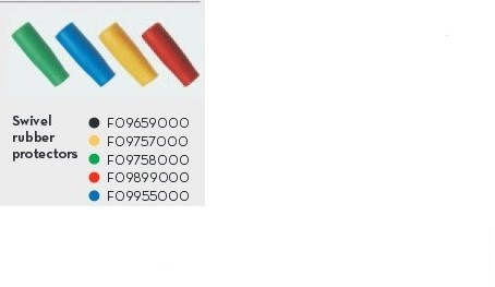 Piusi swivel beschermer BLAUW voor EASY OIL oliepistolen 1/2