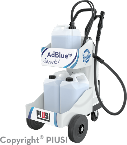 Piusi Delphin Ambrogio mobiele AdBlue dispenser