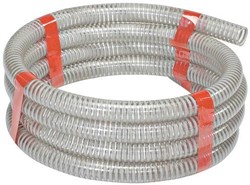 Piusi Alimpomp PVC Zuigslang met inw. spiraal DN25 25x33mm PER METER