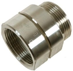 RVS 316 swivel G1 BSP BIN x BUI
