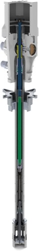 Samoa Pumpmaster PM3 55:1 pneumatische vetpomp kort 50 kg drum 540 gr/min 550 bar-2
