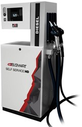 Piusi Self Service HD B.Smart MID Diesel zuildispenser + registratie 40+110 l/min 400/230V 