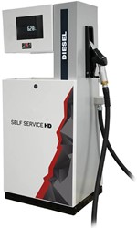 Piusi Self Service HD pulse-out MID Diesel zuildispenser mechanisch 80 l/min 400/230V 